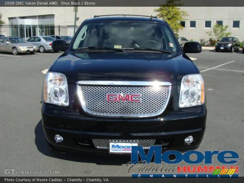 Onyx Black / Ebony 2008 GMC Yukon Denali AWD