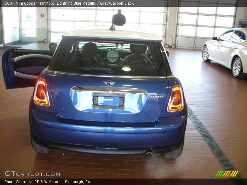 Lightning Blue Metallic / Grey/Carbon Black 2007 Mini Cooper Hardtop