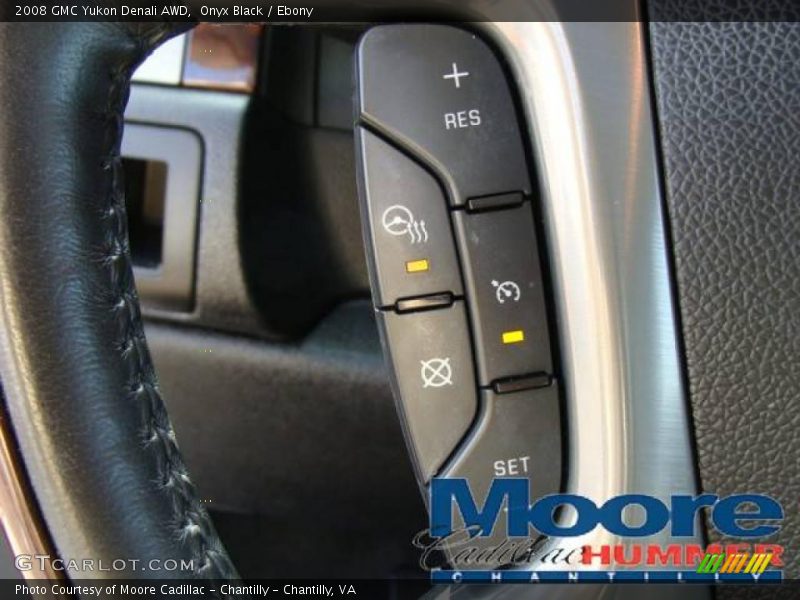Onyx Black / Ebony 2008 GMC Yukon Denali AWD
