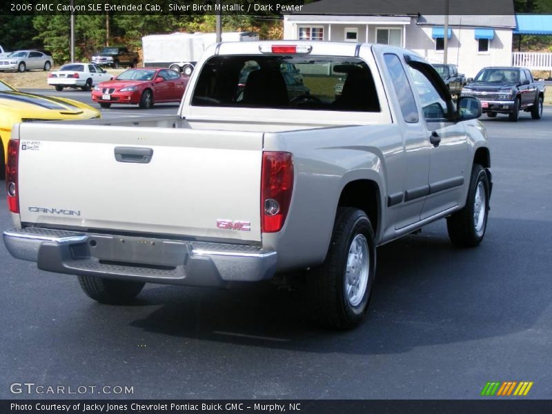 Silver Birch Metallic / Dark Pewter 2006 GMC Canyon SLE Extended Cab