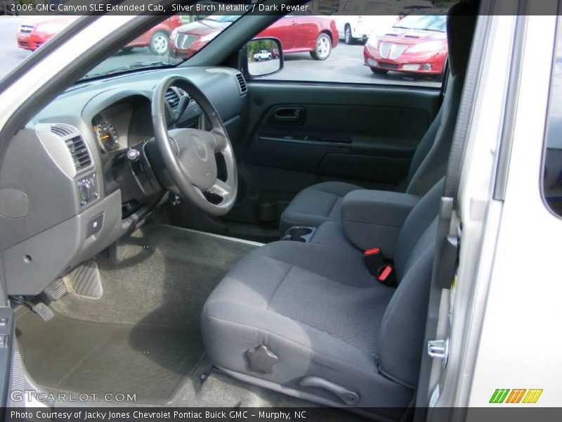 Silver Birch Metallic / Dark Pewter 2006 GMC Canyon SLE Extended Cab