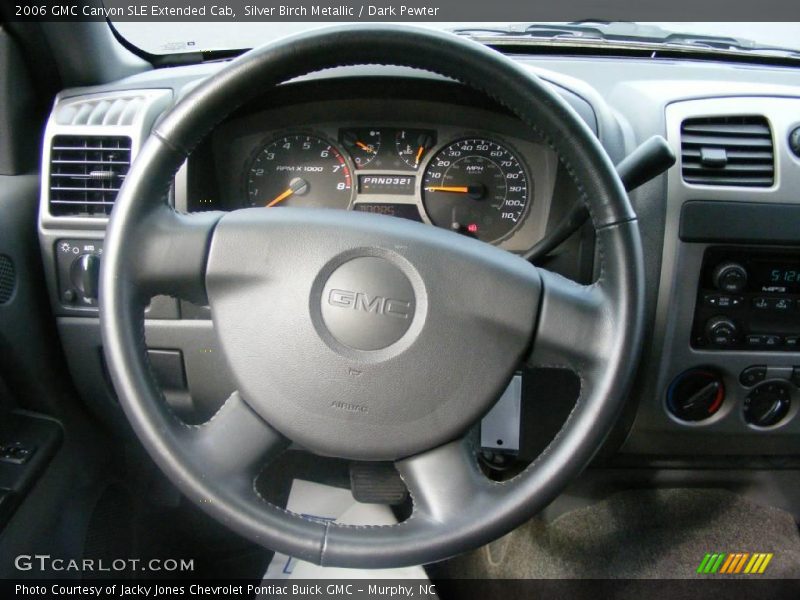Silver Birch Metallic / Dark Pewter 2006 GMC Canyon SLE Extended Cab