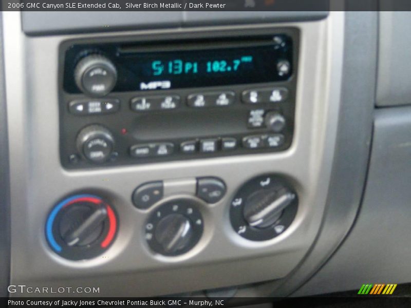 Silver Birch Metallic / Dark Pewter 2006 GMC Canyon SLE Extended Cab