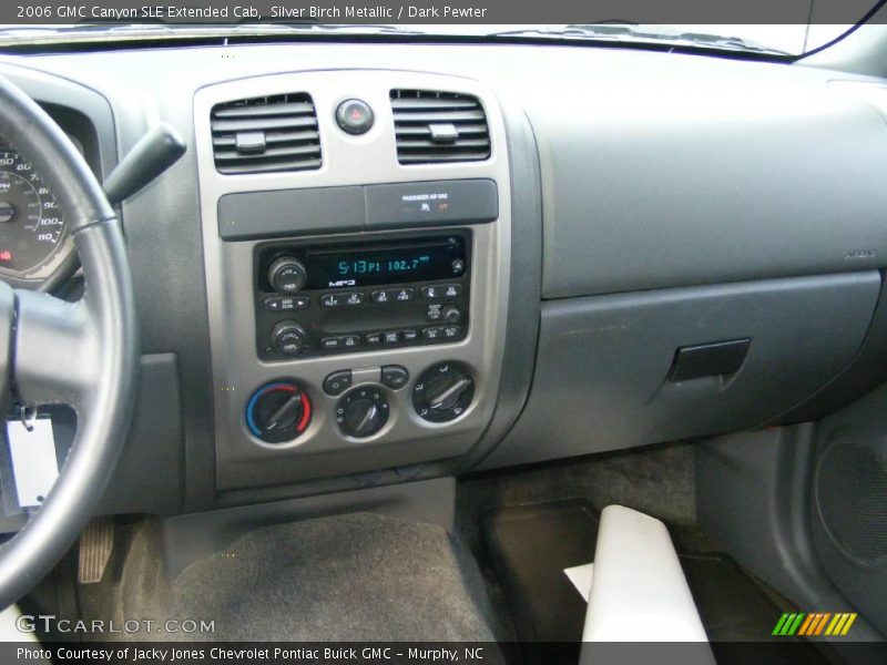Silver Birch Metallic / Dark Pewter 2006 GMC Canyon SLE Extended Cab