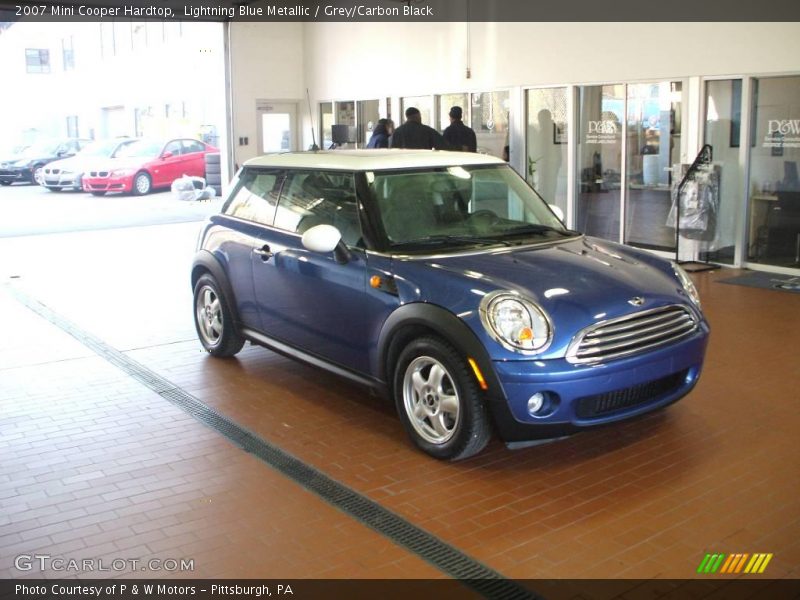 Lightning Blue Metallic / Grey/Carbon Black 2007 Mini Cooper Hardtop