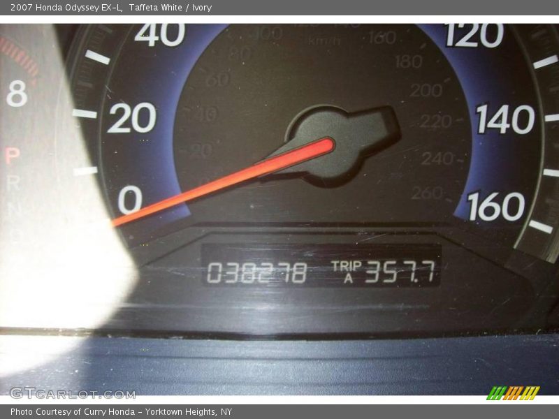 Taffeta White / Ivory 2007 Honda Odyssey EX-L