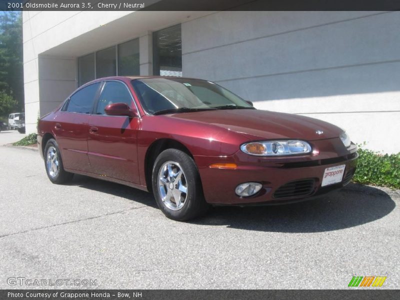Cherry / Neutral 2001 Oldsmobile Aurora 3.5