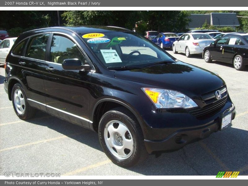 Nighthawk Black Pearl / Ivory 2007 Honda CR-V LX