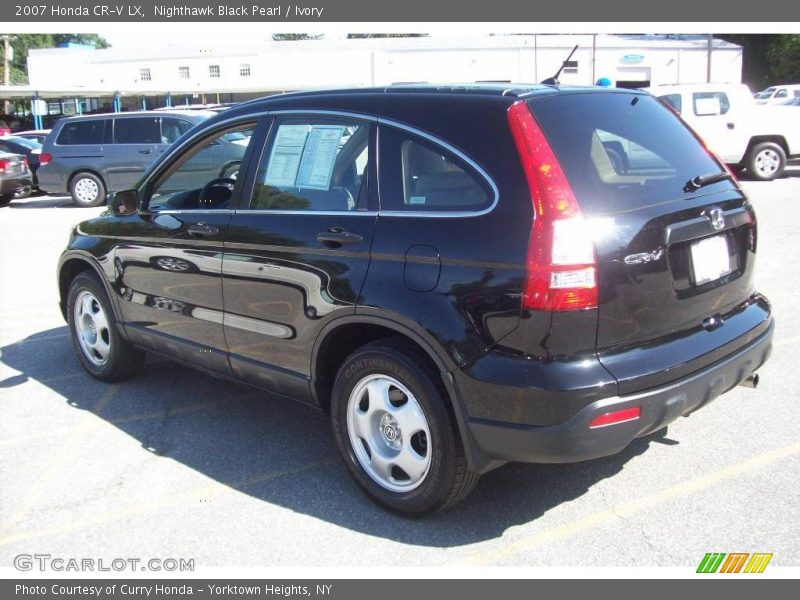Nighthawk Black Pearl / Ivory 2007 Honda CR-V LX