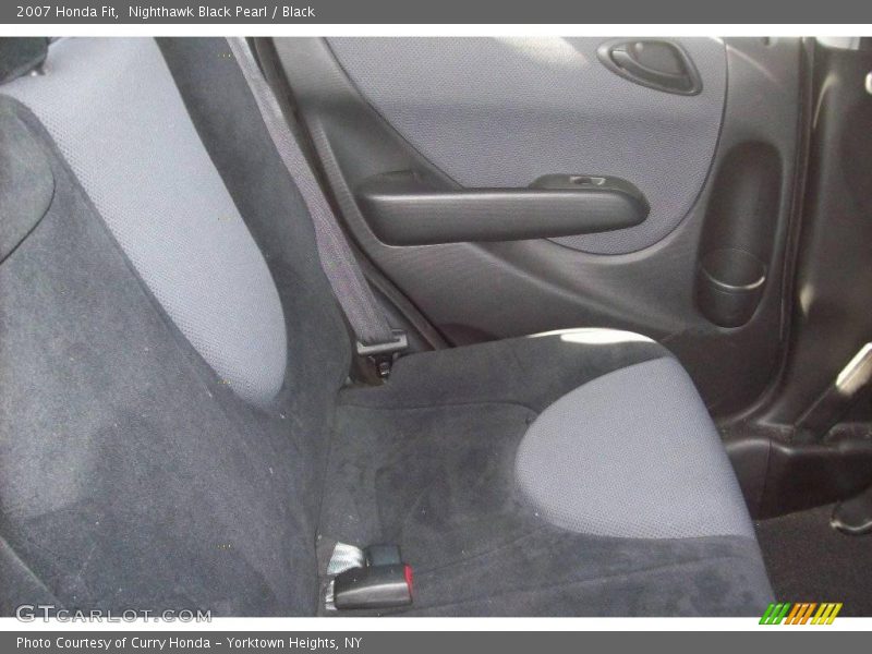 Nighthawk Black Pearl / Black 2007 Honda Fit
