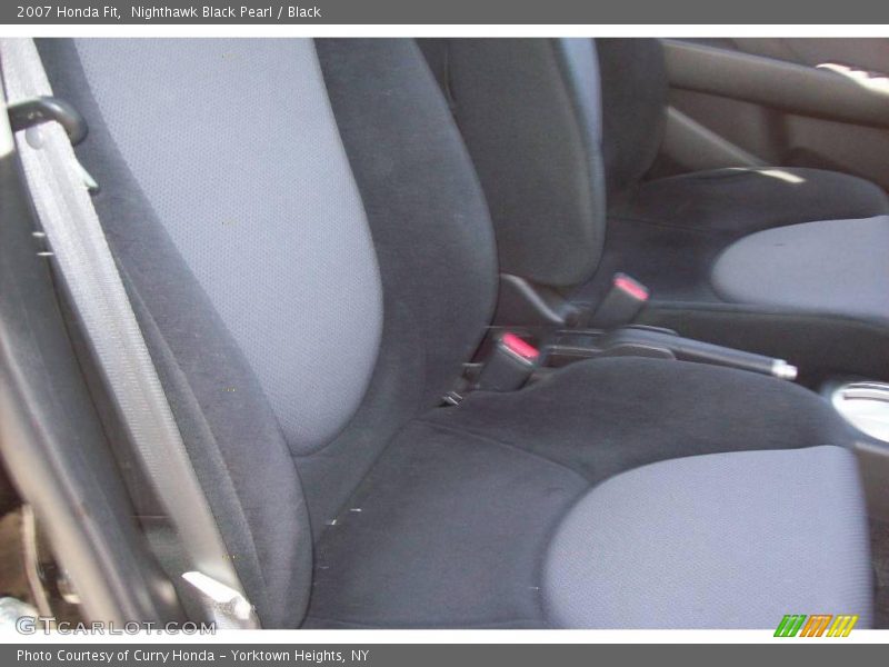 Nighthawk Black Pearl / Black 2007 Honda Fit