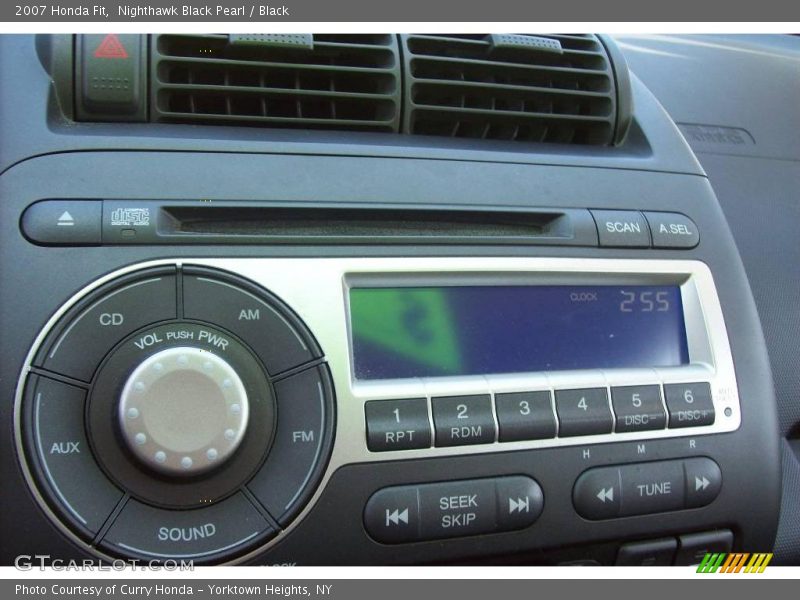 Nighthawk Black Pearl / Black 2007 Honda Fit