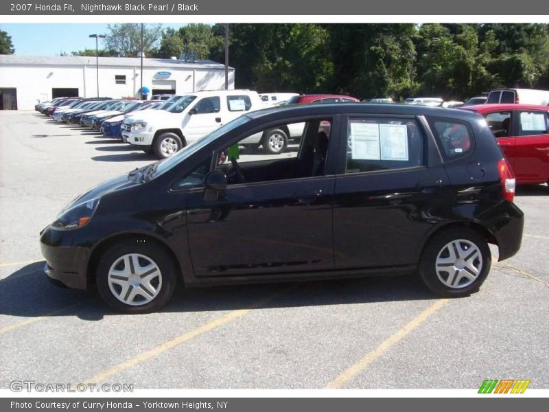 Nighthawk Black Pearl / Black 2007 Honda Fit