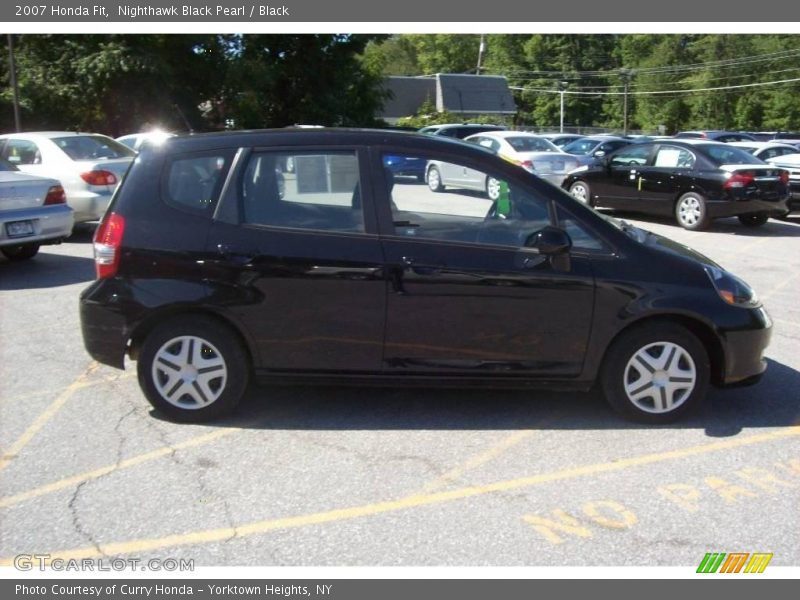 Nighthawk Black Pearl / Black 2007 Honda Fit