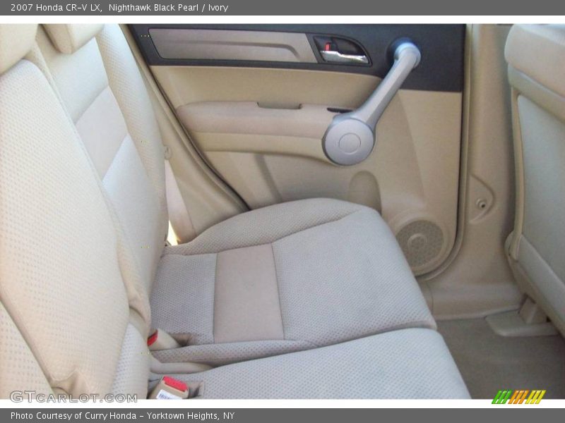 Nighthawk Black Pearl / Ivory 2007 Honda CR-V LX