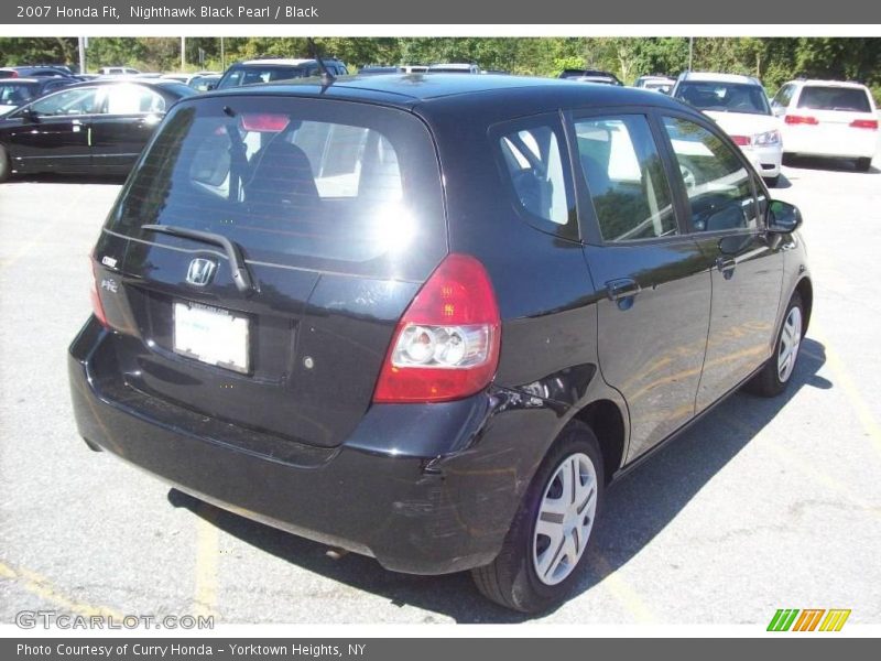 Nighthawk Black Pearl / Black 2007 Honda Fit