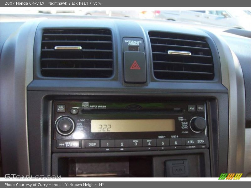 Nighthawk Black Pearl / Ivory 2007 Honda CR-V LX