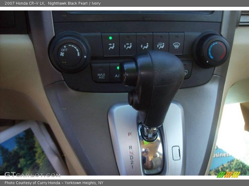 Nighthawk Black Pearl / Ivory 2007 Honda CR-V LX
