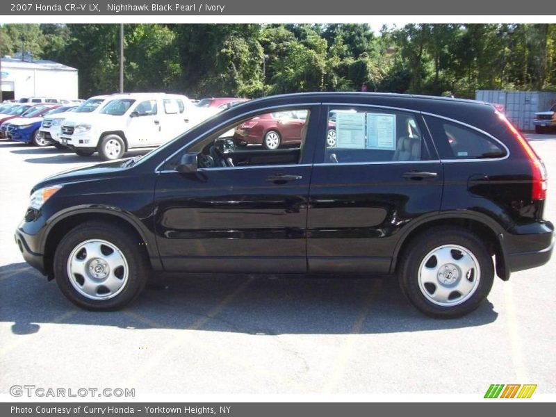 Nighthawk Black Pearl / Ivory 2007 Honda CR-V LX