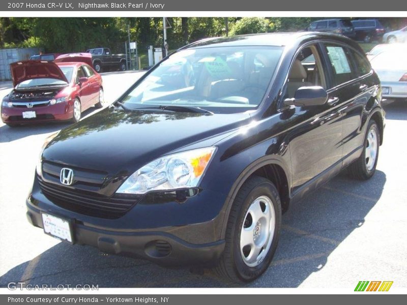 Nighthawk Black Pearl / Ivory 2007 Honda CR-V LX