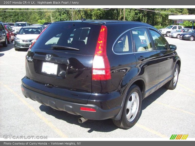 Nighthawk Black Pearl / Ivory 2007 Honda CR-V LX