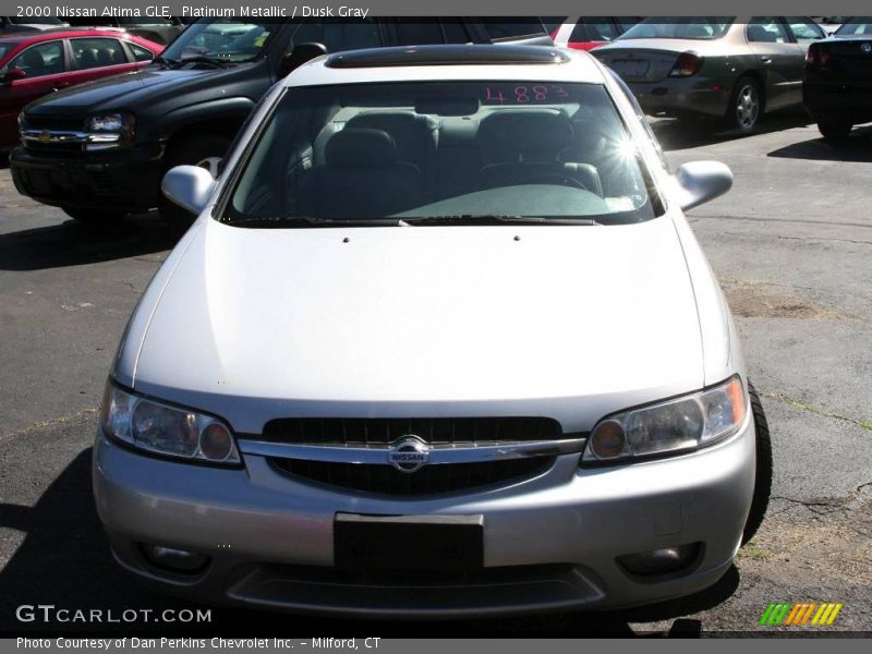 Platinum Metallic / Dusk Gray 2000 Nissan Altima GLE