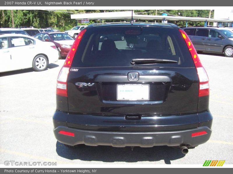 Nighthawk Black Pearl / Ivory 2007 Honda CR-V LX