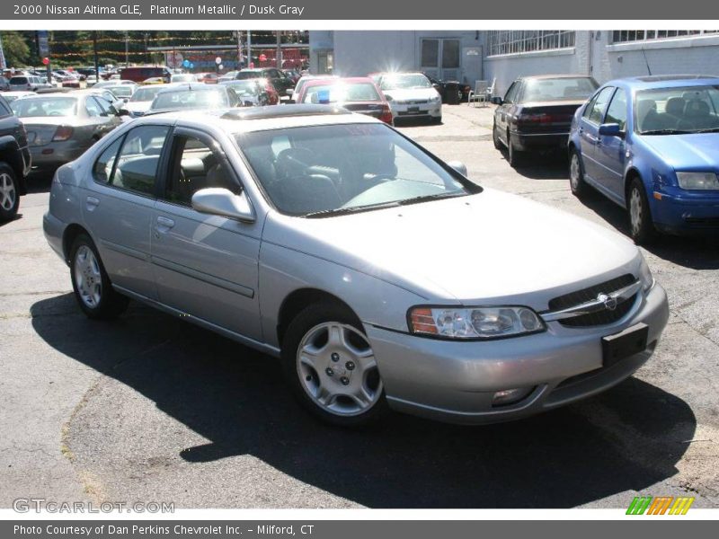 Platinum Metallic / Dusk Gray 2000 Nissan Altima GLE