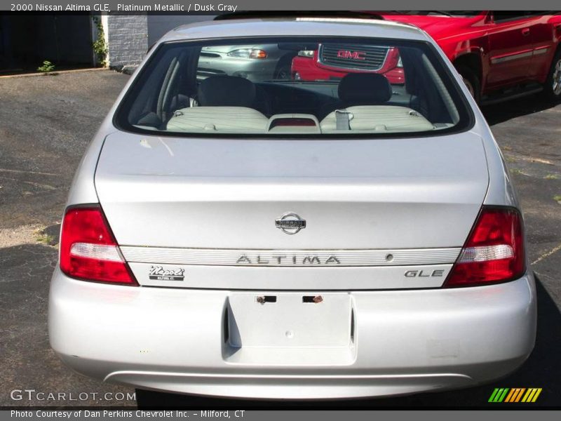 Platinum Metallic / Dusk Gray 2000 Nissan Altima GLE
