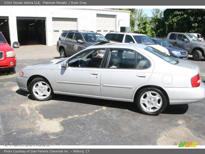 Platinum Metallic / Dusk Gray 2000 Nissan Altima GLE