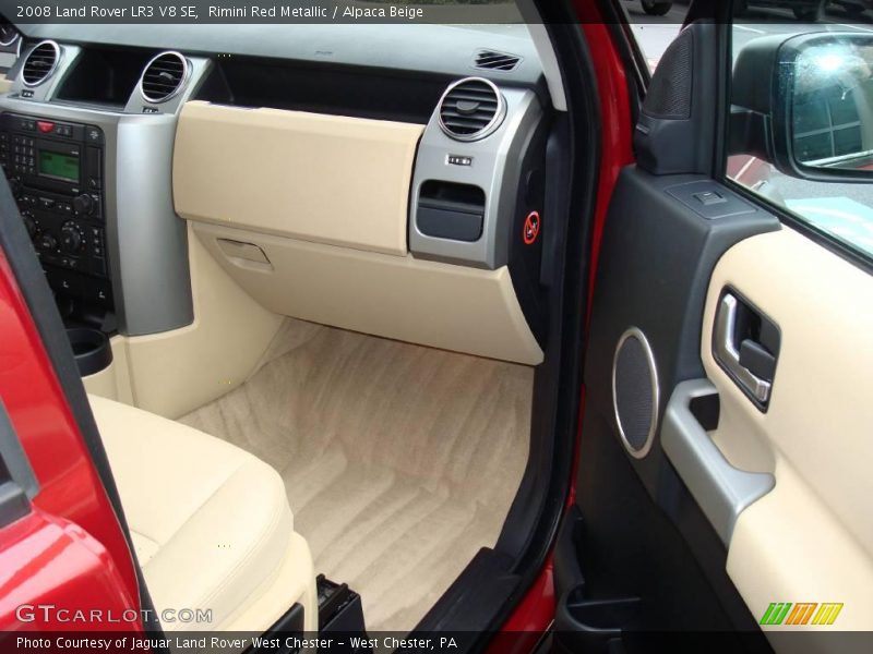 Rimini Red Metallic / Alpaca Beige 2008 Land Rover LR3 V8 SE