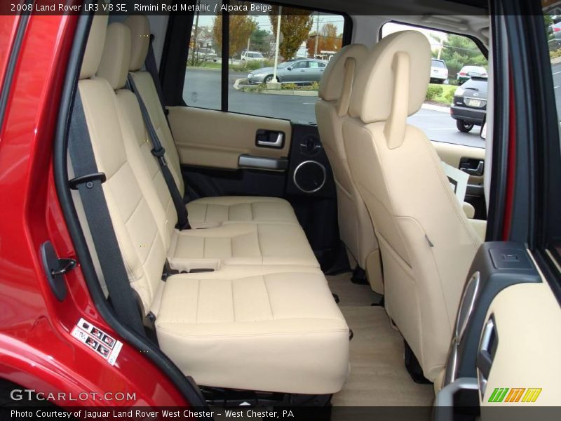 Rimini Red Metallic / Alpaca Beige 2008 Land Rover LR3 V8 SE