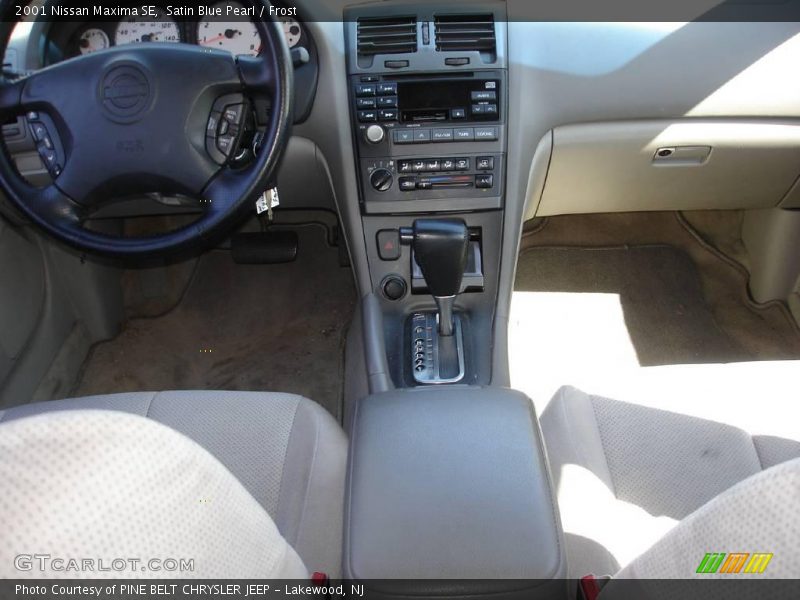Satin Blue Pearl / Frost 2001 Nissan Maxima SE