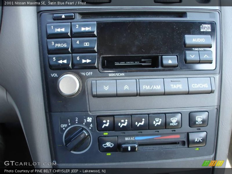 Satin Blue Pearl / Frost 2001 Nissan Maxima SE