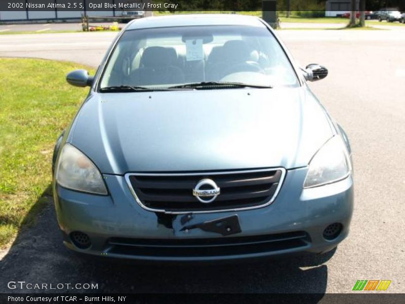 Opal Blue Metallic / Frost Gray 2002 Nissan Altima 2.5 S