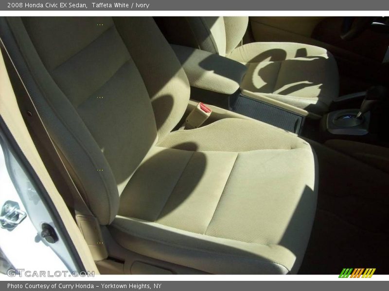 Taffeta White / Ivory 2008 Honda Civic EX Sedan