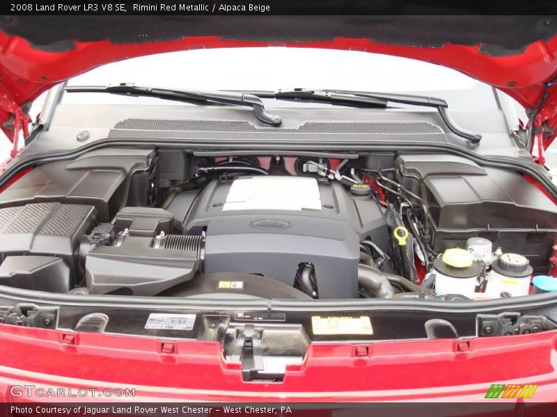 Rimini Red Metallic / Alpaca Beige 2008 Land Rover LR3 V8 SE