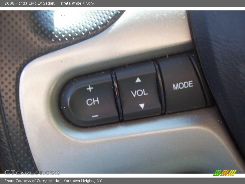 Taffeta White / Ivory 2008 Honda Civic EX Sedan