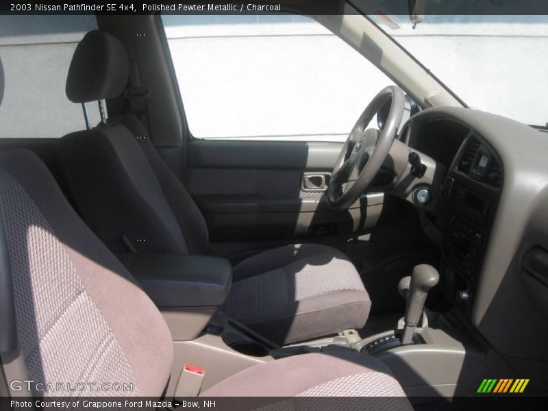 Polished Pewter Metallic / Charcoal 2003 Nissan Pathfinder SE 4x4