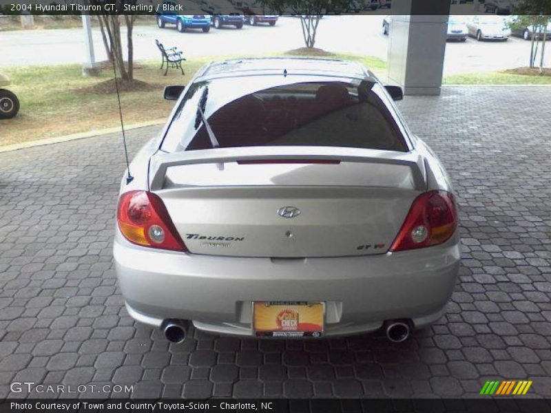 Sterling / Black 2004 Hyundai Tiburon GT
