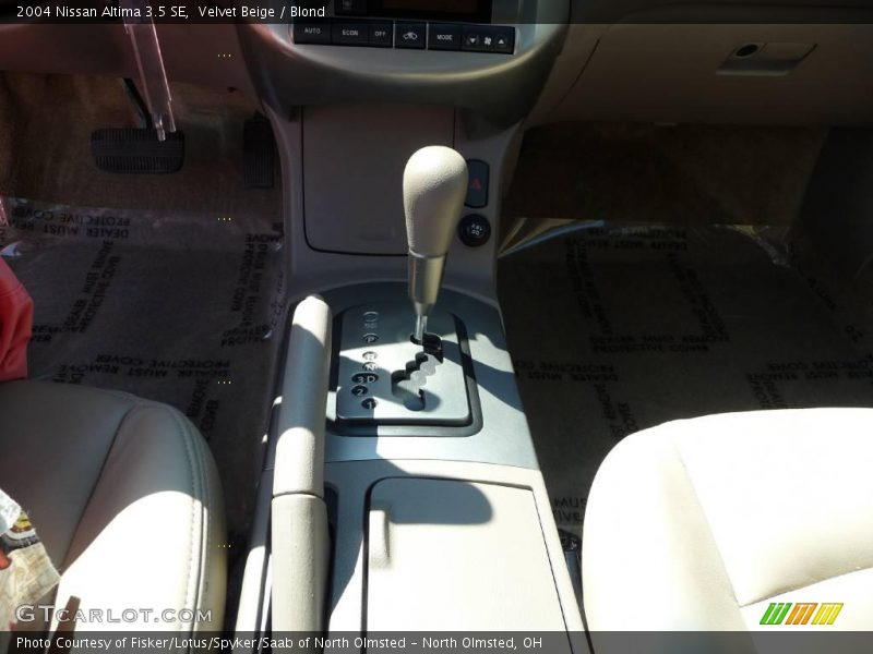 Velvet Beige / Blond 2004 Nissan Altima 3.5 SE