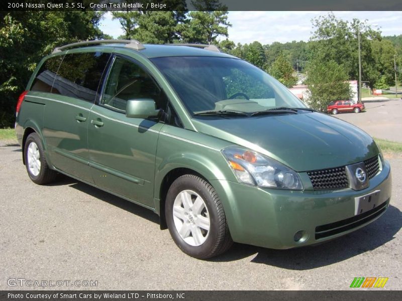 Green Tea Metallic / Beige 2004 Nissan Quest 3.5 SL