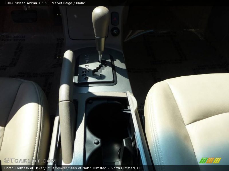Velvet Beige / Blond 2004 Nissan Altima 3.5 SE
