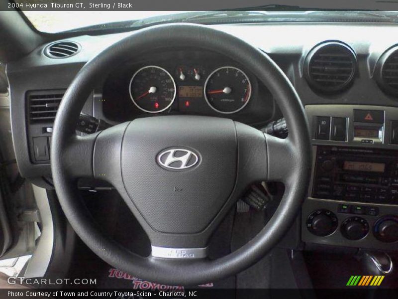 Sterling / Black 2004 Hyundai Tiburon GT