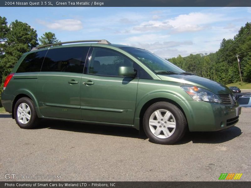 Green Tea Metallic / Beige 2004 Nissan Quest 3.5 SL
