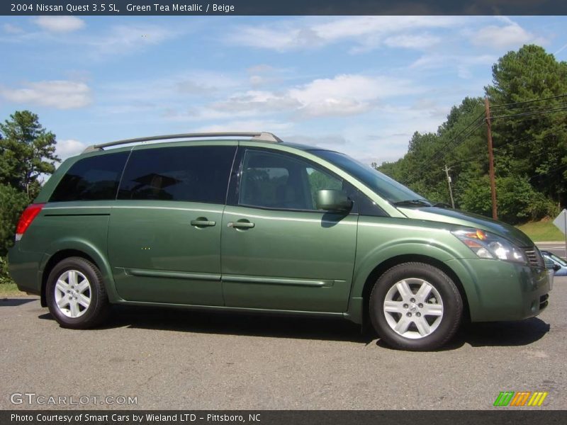 Green Tea Metallic / Beige 2004 Nissan Quest 3.5 SL