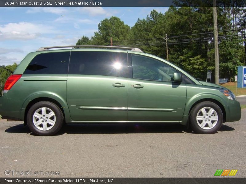 Green Tea Metallic / Beige 2004 Nissan Quest 3.5 SL