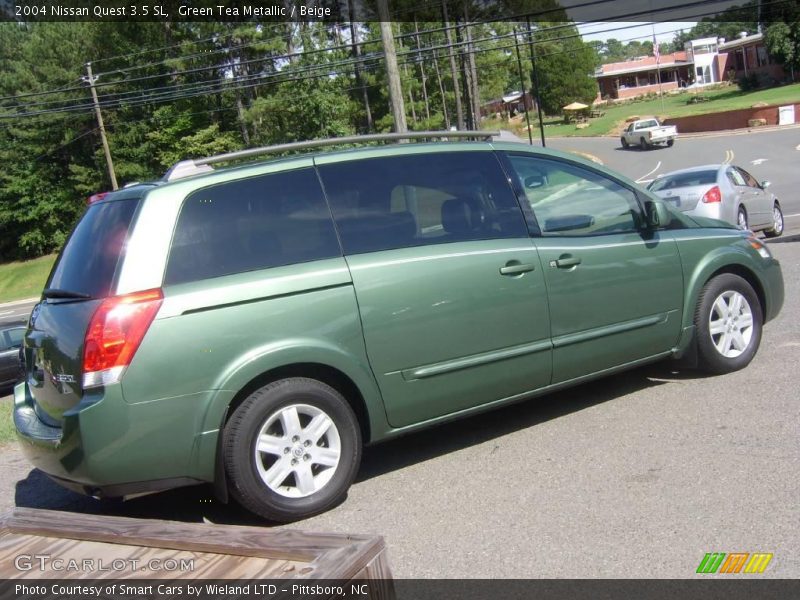 Green Tea Metallic / Beige 2004 Nissan Quest 3.5 SL