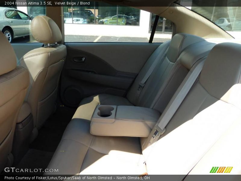 Velvet Beige / Blond 2004 Nissan Altima 3.5 SE