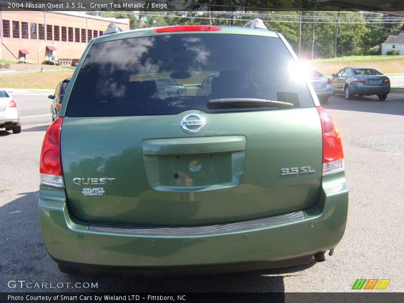 Green Tea Metallic / Beige 2004 Nissan Quest 3.5 SL